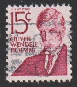 SC# 1288 - (15c) - Oliver Wendell Holmes, used single