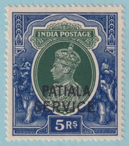 INDIA - PATIALA STATE O76 OFFICIAL  MINT HINGED OG * NO FAULTS VERY FINE! - UKJ