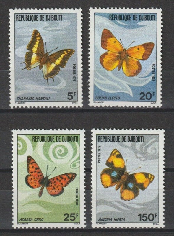 DJIBOUTI 1978 SG 724/727 MNH