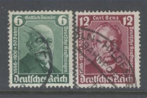 Germany Scott 470-1 used