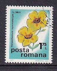 Romania   #2578  cancelled  1975   flowers  1.75 l