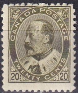 Canada #94  Unused  CV $800.00 Z777