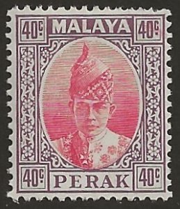 Malaya-Perek 94  1939 40c   fine mint hinged