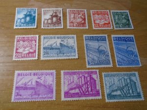 Belgium  #  374-85  MNH