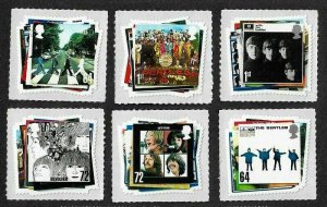 Great Britain 2007 - The Beatles -  MNH set  # 2421-2426