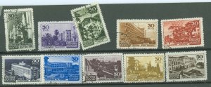 Russia #1162-1171 Used Single (Complete Set)