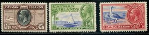 Cayman Islands SC# 58-7  King George V Local Views MH SCV $6.85