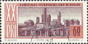 Poland - 1254 - Used - SCV-0.25