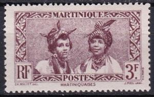 1933 Martinique Scott 169 Martinique Women MH