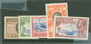 Cayman Islands #85-89  Single