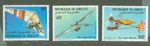 Djibouti #C193-C195  Single (Complete Set)