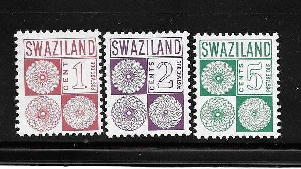 Swaziland 1971 Postage Due stamps MNH