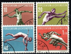 Liechtenstein #297-300 F-VF Used V $16.45 (X7529)