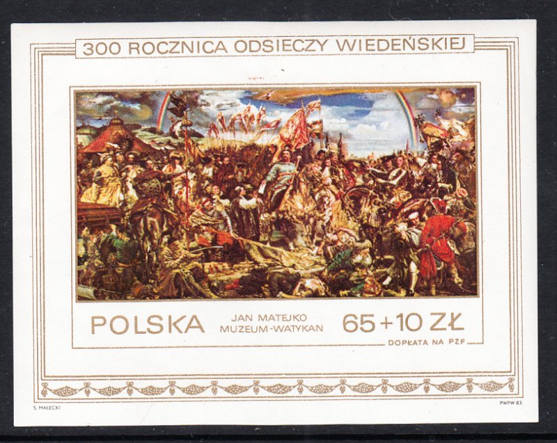 Poland 2587 Souvenir Sheet MNH VF