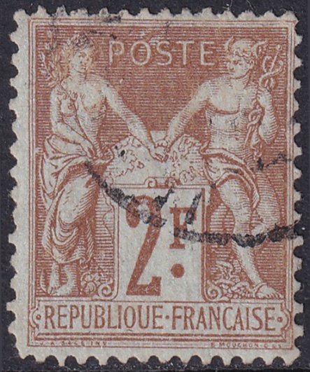 France 1900 Sc 108 used