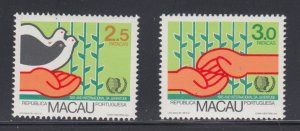 Macao  505-06    mnh       $ 7.50