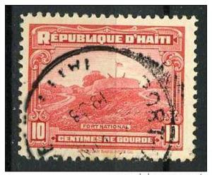 Haiti 1933/40 - Scott 329 used - 10c, Fort National 