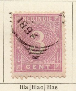 Dutch Indies Netherlands 1883-90 Early Issue Fine Used 3c. NW-170572