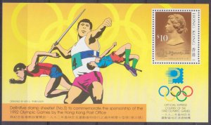 1991 Hong Kong 519V/B19 1992 Olympic Games in Barcelona 50,00 €