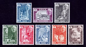 Aden (Hadhramaut) - Scott #29//36 - MNH - SCV $6.50