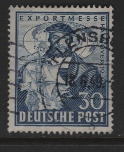 GERMANY 664 USED HERMAN HIDEBRANT WEDIGH ISSUE 1949