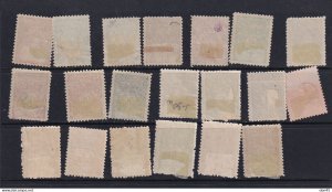 Bulgaria 1902/21  Accumulation MH 3 stamps Used Numerical 15337