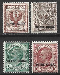 COLLECTION LOT 7772 OLTRE GIUBA 4 MH STAMPS 1925