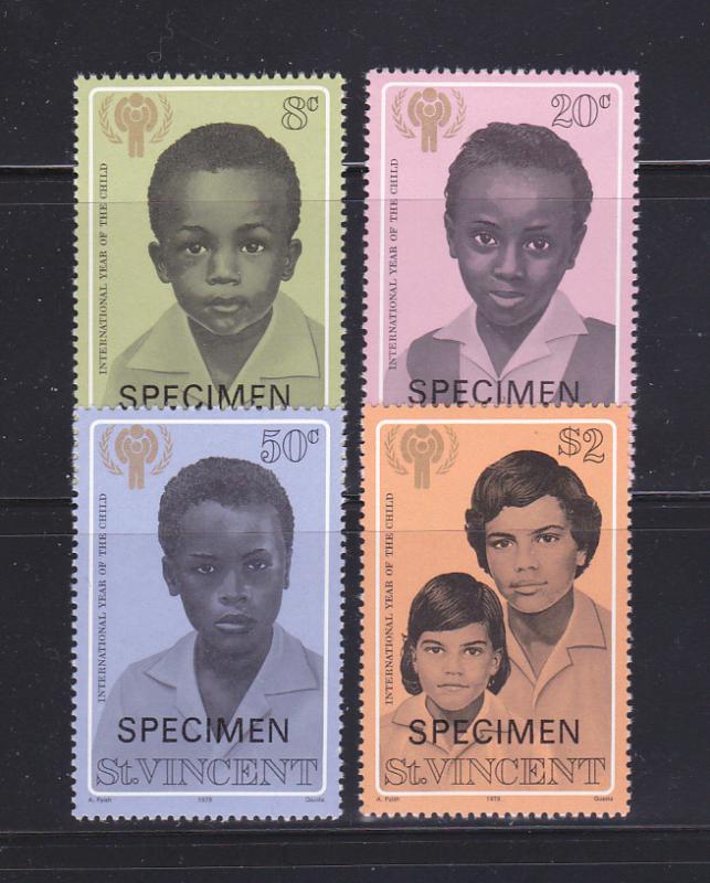 St Vincent 541-544 Specimen Set MNH IYC (B)