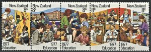 NEW ZEALAND - SC #621 thru #625 - MINT NH SET OF 5 - 1977 - Item NZ344