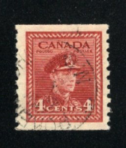 Canada #281   used   VF  PD