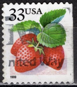 USA; 1999: Sc. # 3296: Used Perf. 11 1/4 x 11 1/2 Single Stamp