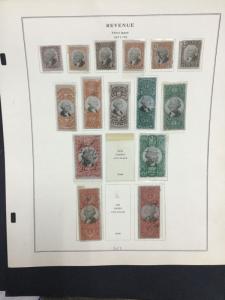 MOMEN: US # REVENUES COLLECTION ON (8) ALBUM PAGES $ #9060
