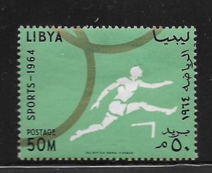 LIBYA, 263, MINT HINGED, SPORTS - 1964 HURDLES