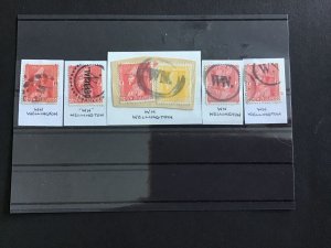 New Zealand Packet Post stamp cancels R33307