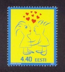 Estonia Sc# 409 MNH Valentine's Day