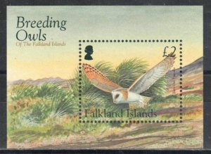 Falkland Islands Stamp 872  - Barn Owl in flight