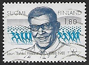 Finland # 766 - Lauri Pihkala - used -       [BRN22]