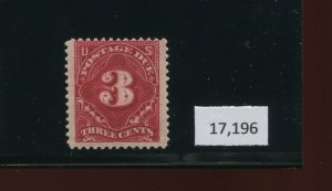 J47 Postage Due Perf 12 WMK 190 Mint Stamp NH with Crowe Certificate (J47 Cr A1)