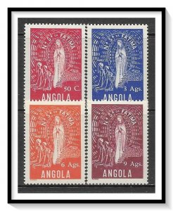 Angola #315-318 Lady Of Fatima Set MNH