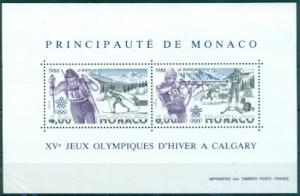 Monaco #1620  MNH  Scott $12.00   Souvenir Sheet