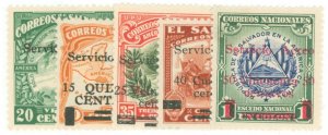 Salvador, El #C1-6  Single (Complete Set)