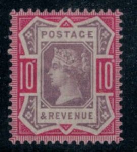 Great Britain 1887 SG210 10d QV - MH