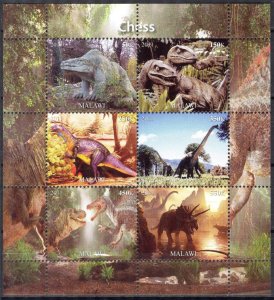 Malawi 2011 Dinosaurs (2) Wrong Title MNH** Private