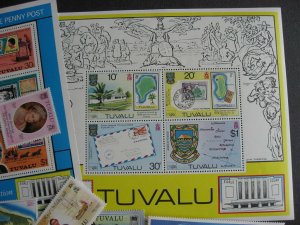 TUVALU 32 different virtually all MNH, check them out! PLZ read description 