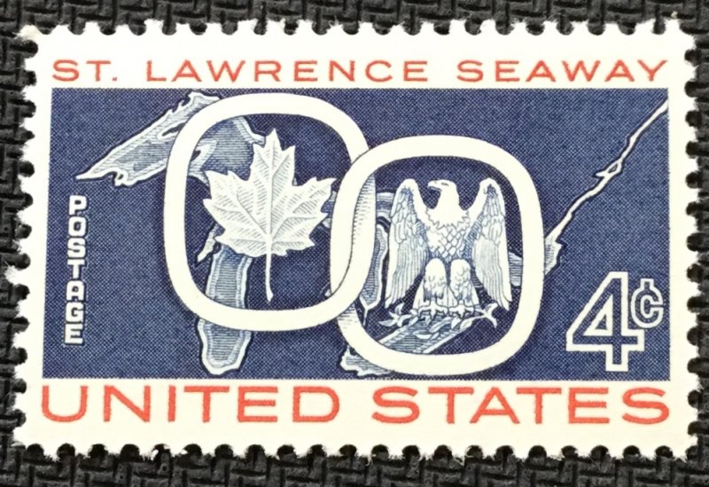 US #1131 MNH Single St Lawrence Seaway SCV $.25 L18