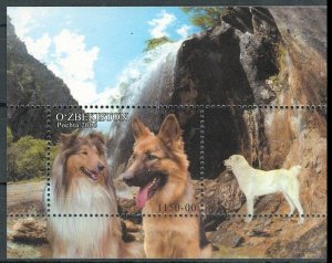 2006 Uzbekistan 620/B40 Dogs