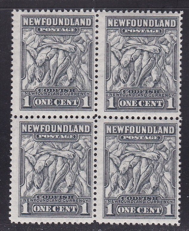 Newfoundland 253, MNH Block of 4