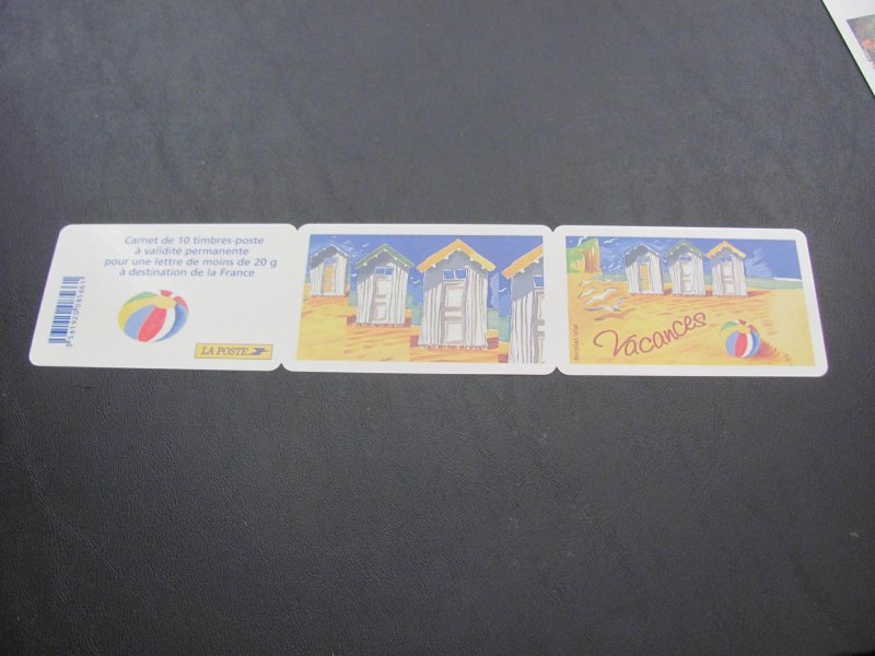 FRANCE 2005 SC# 3119a VACATION  BOOKLET FACE VALUE 10.00 EUROS