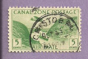 Canal Zone Used Stamp Scott C7 #7