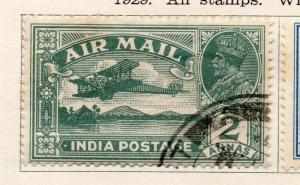 India 1929 Early Issue Fine Used 2a. 140318